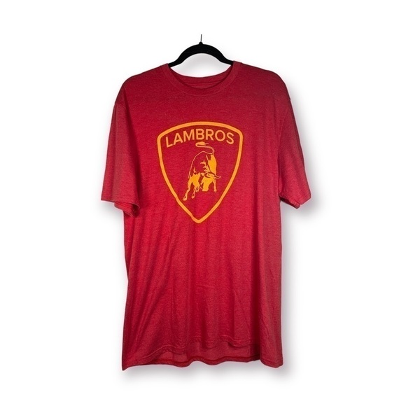 Lambros Other - 𝅺LAMBROS Men’s T-Shirt Men’s Red Size XL